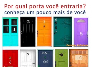 Teste: Em qual porta você entraria?