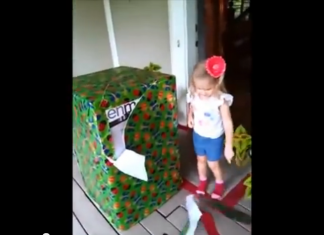 Um pai militar dá a sua filha o melhor presente que ela poderia esperar! (prepare-se para chorar)