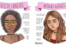 Ilustradora faz desenhos incríveis das mulheres de cada estado do Brasil