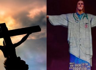 Do calvário à Libertação: o dia em que o Cristo Redentor “ressuscitou” vestindo um jaleco