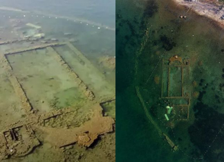 Igreja construída em 390 d.C.  é encontrada em lago na Turquia. As imagens das ruínas são magníficas.