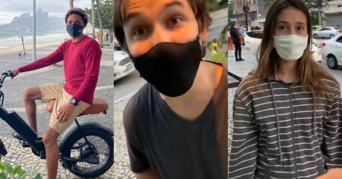 Casal branco acusa jovem negro de ter roubado a própria bicicleta; vídeo viralizou nas redes