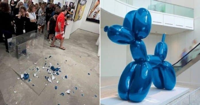 Mulher visita exposição e quebra acidentalmente obra de arte avaliada em R$ 217 mil