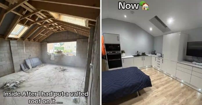 Gênio da reforma: Jovem de 18 anos transforma garagem em apartamento completo