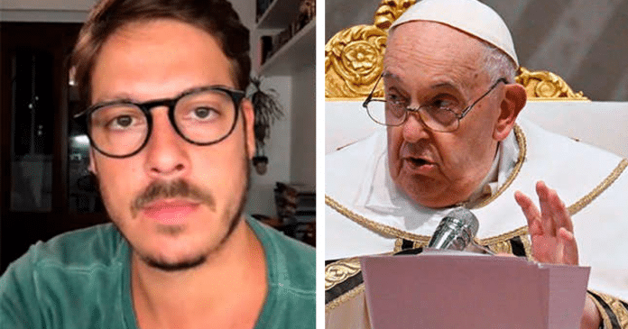 Papa Francisco convida Fábio Porchat para reunião no Vaticano; entenda o motivo