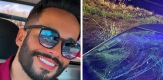 Cantor sertanejo é atropelado enquanto socorria vítima de outro acidente