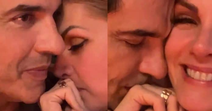 Ana Hickmann comove a web ao mostrar sua reação a pedido de casamento de Edu Guedes: ‘Me deixou sem ar’