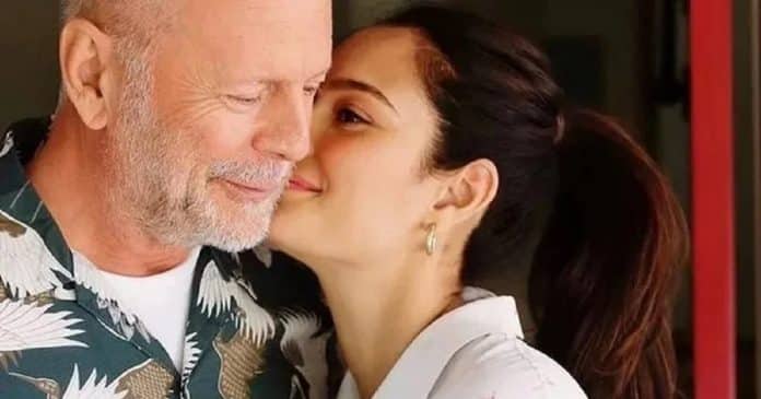 Esposa de Bruce Willis dá a entender que o ator não consegue mais falar