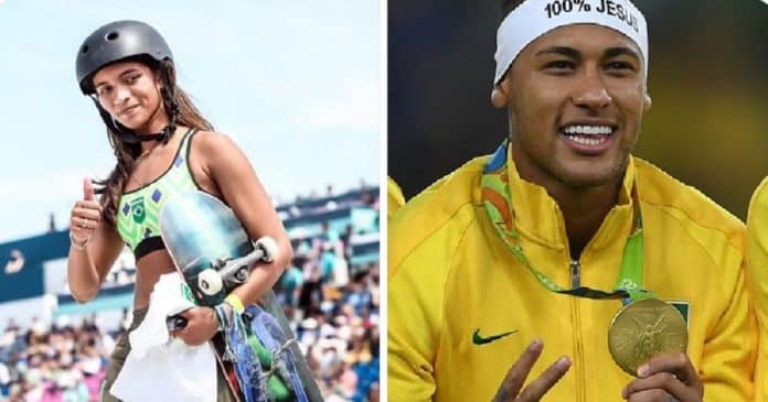 Rayssa Leal supera Neymar e se torna brasileira mais jovem a conquistar duas medalhas olímpicas