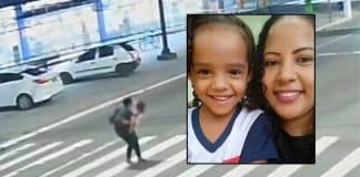 Morre a menina de 5 anos que foi atropelada no colo da mãe na faixa de pedestres