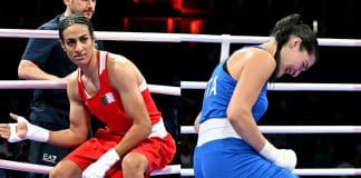 Boxeadora italiana cai em prantos após desistir de luta contra atleta reprovada em teste de gênero