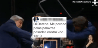 Datena revela mensagens de desculpas de Pablo Marçal antes da cadeirada