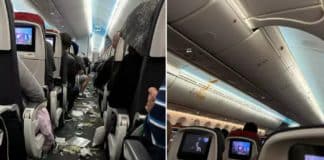 Turbulência faz passageiros voarem dos assentos em voo da Air Canada