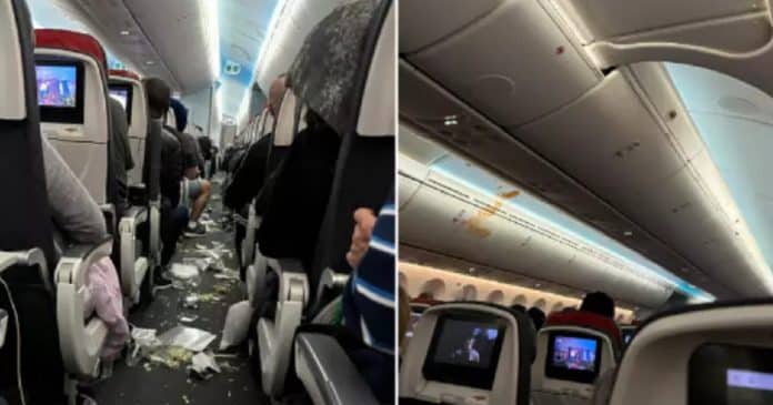 Turbulência faz passageiros voarem dos assentos em voo da Air Canada