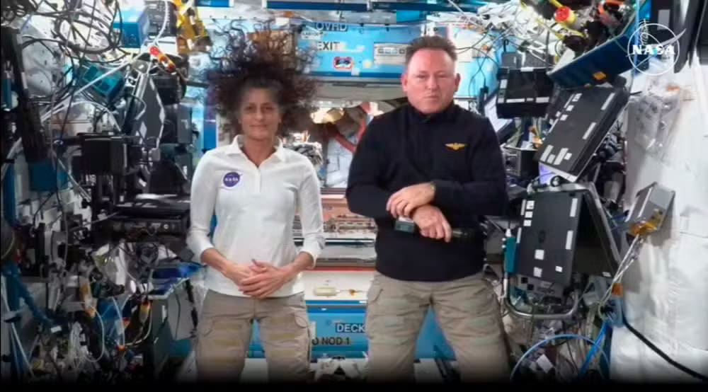 contioutra.com - Nova foto causa preocupação pela saúde de astronautas 'presos' no espaço