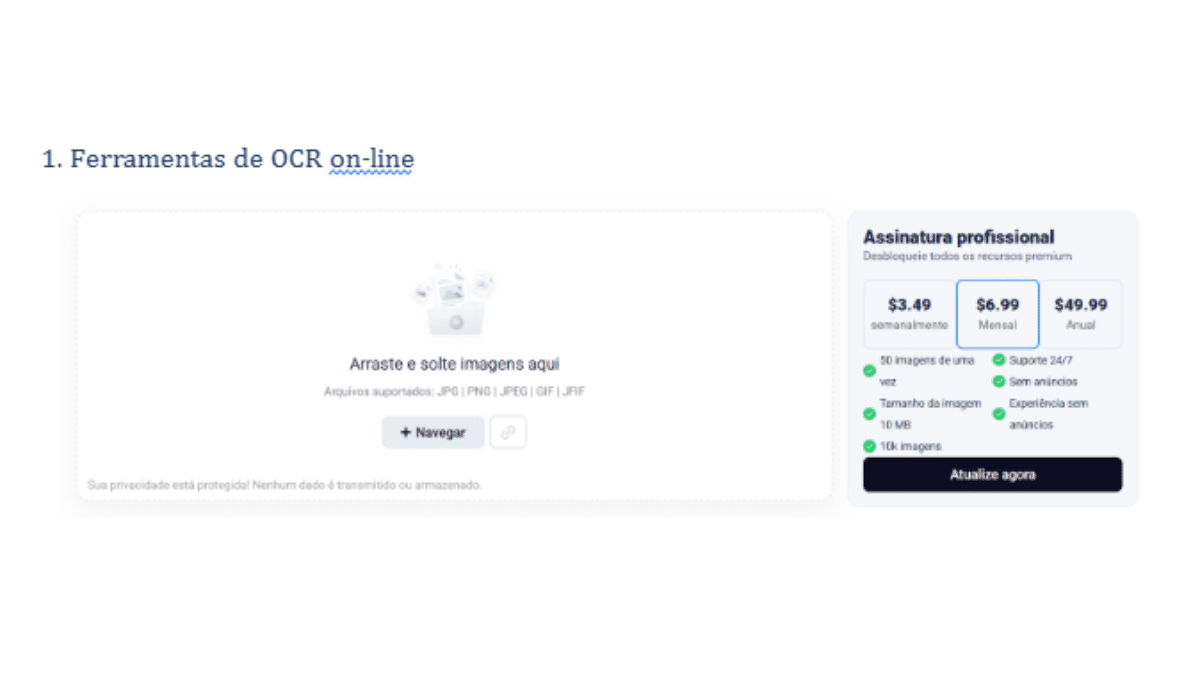 contioutra.com - Qual é a melhor maneira de converter imagem em texto?