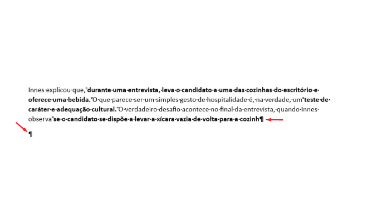 asomadetodosafetos.com - Tipos de caracteres invisíveis e seu uso no processador de texto