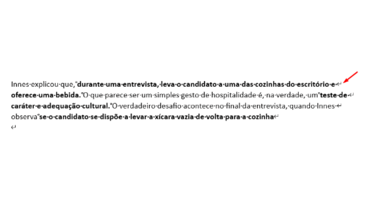 asomadetodosafetos.com - Tipos de caracteres invisíveis e seu uso no processador de texto