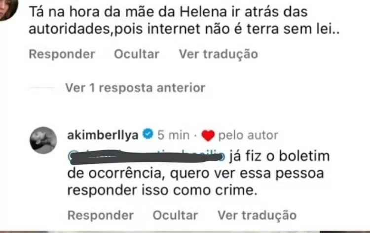 contioutra.com - Amanda Kimberlly registra boletim de ocorrência por ataques à filha com Neymar