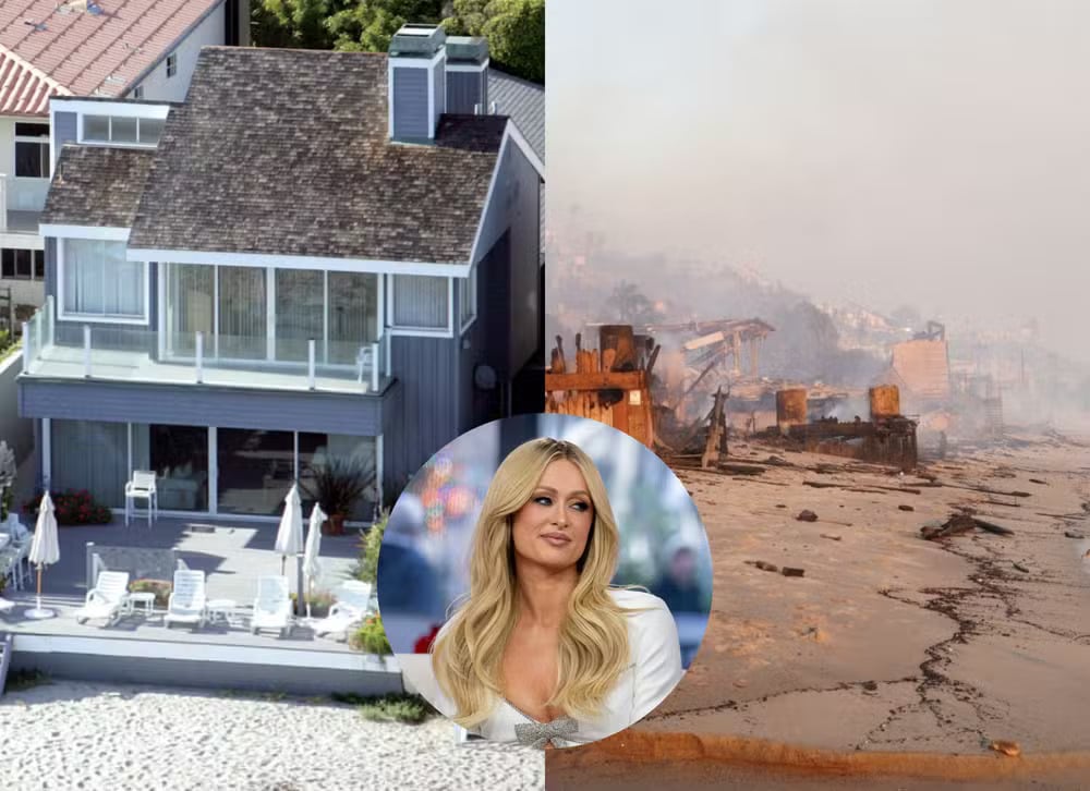 contioutra.com - Veja o antes e depois da casa de R$ 51 milhões de Paris Hilton que foi destruída por incêndio